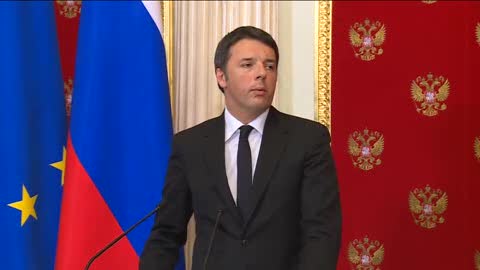Renzi a Putin: 