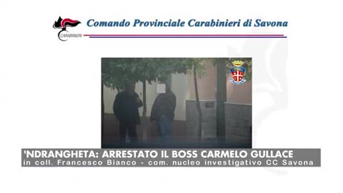 'Ndrangheta: a Savona arrestato il boss Gullace, sequestrati beni per 2 milioni