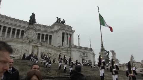 Celebrazione unità nazionale, Frecce Tricolori all'Altare della Patria