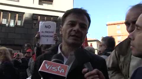 Corteo Fiom, Fassina: 