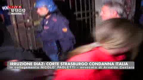 G8, Diaz: Strasburgo condanna Italia per tortura 