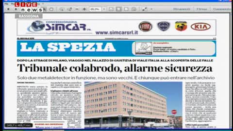 Strage a Milano, il Tribunale di Genova si ferma in segno di lutto