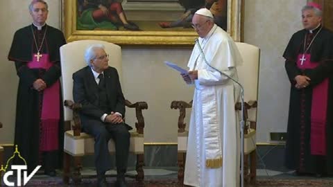 Papa Francesco a Mattarella: 
