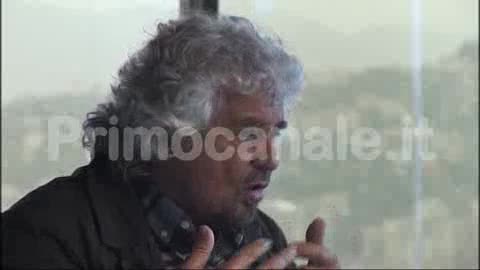 Beppe Grillo a Primocanale: 