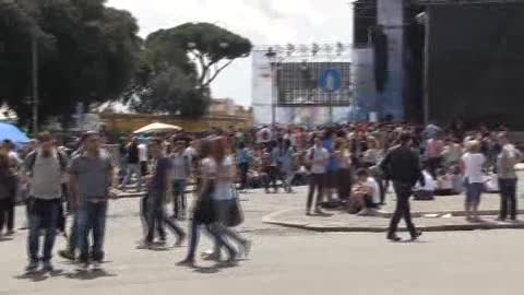 Concerto 1 Maggio in Piazza San Giovanni a Roma, le immagini