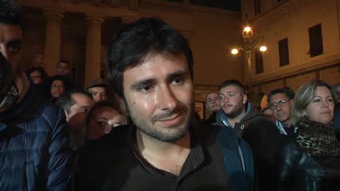 Di Battista (M5s) a Genova: 