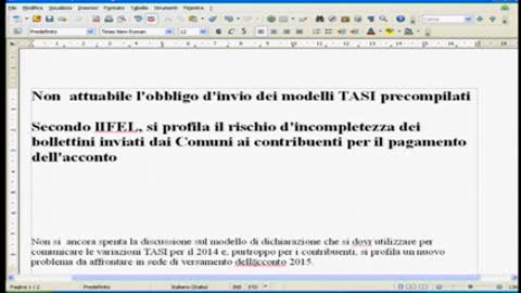 Bollettini precompilati Tasi, la beffa: sanzione a carica del contribuente