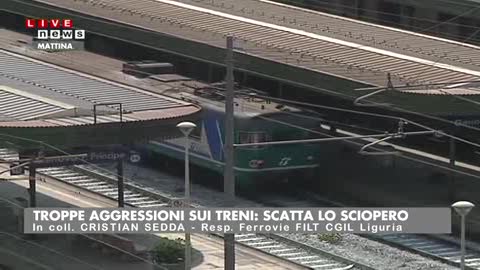 Aggressione sui treni, il 7 Giugno sciopero dei ferrovieri per protesta