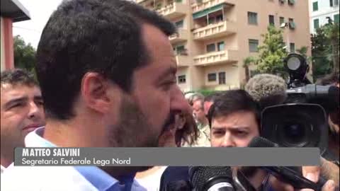 Salvini: “Il 4-3 ipotizzato da Renzi alle regionali? Significa che ha paura di perdere”