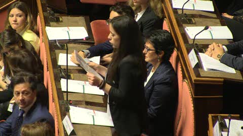Studentessa al Senato: 