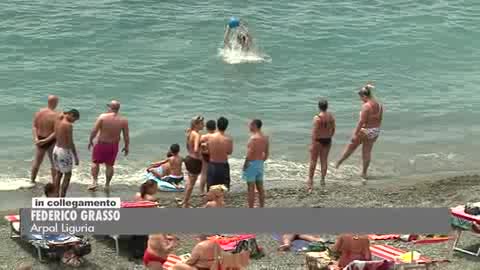 Caldo record in Liguria, e arriva la sabbia del Sahara