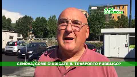 A VOI LA PAROLA - Genova, come giudicate il trasporto pubblico?