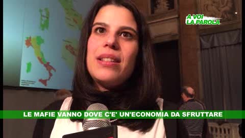 A VOI LA PAROLA - Le mafie vanno dove c'è un'economia da sfruttare