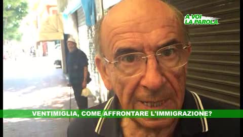 A VOI LA PAROLA - Ventimiglia, come affrontare l'immigrazione?