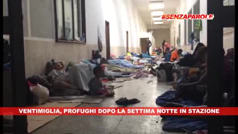 #SENZAPAROLE - Profughi al confine, il settimo giorno