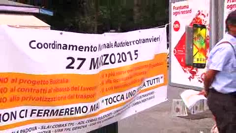 Amt, i sindacati in piazza contro la privatizzazione 