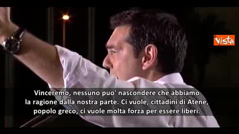 Atene, Tsipras: 