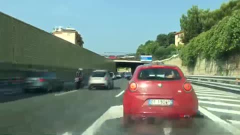 Tutti in autostrada: assalto alla riviera di ponente