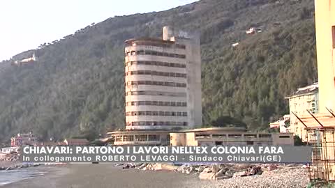 Chiavari: partono i lavori nell'ex Colonia Fara