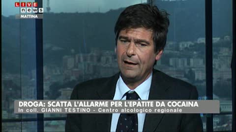 Droga e danni al fegato: allarme a Genova