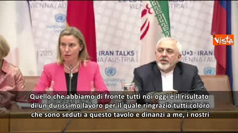 Accordo su nucleare, Mogherini: 
