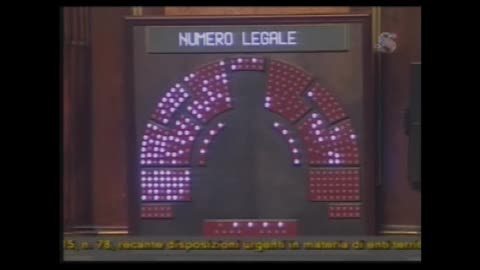 Dl enti locali, Senato per quattro volte non arriva al numero legale