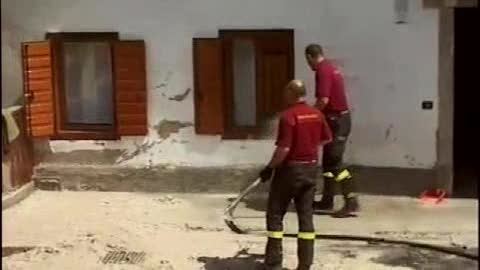 Cadore: le immagini delle case travolte dal fango