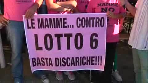 Discarica di Collette Ozotto, le 'mamme' contro il Lotto 6