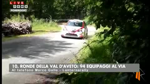 94 equipaggi al via per la decima Ronde Val d'Aveto