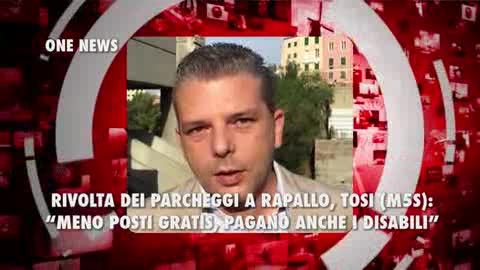 Rivolta dei parcheggi a Rapallo, Tosi (M5s): 