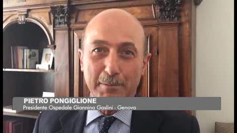 Pongiglione nuovo presidente del Gaslini: 