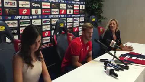 Ansaldi si presenta al Genoa: 