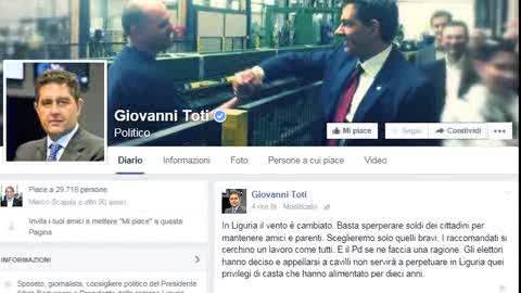 Aziende partecipate e Datasiel, scontro via facebook tra Toti e Rossetti