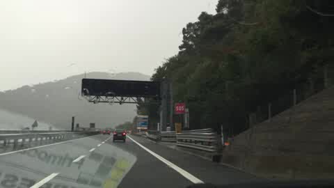 Maltempo, la situazione nelle autostrade del Levante