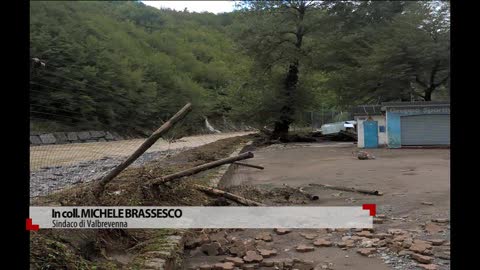 Maltempo, sindaco Valbrevenna: 