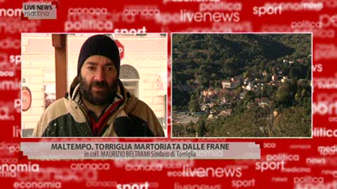 Maltempo, il sindaco di Torriglia: 