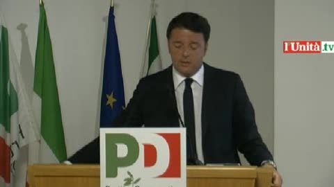 Direzione Pd, Renzi: 