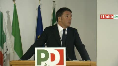 Direzione Pd, Renzi: 