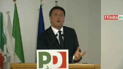 Direzione Pd, Renzi: 