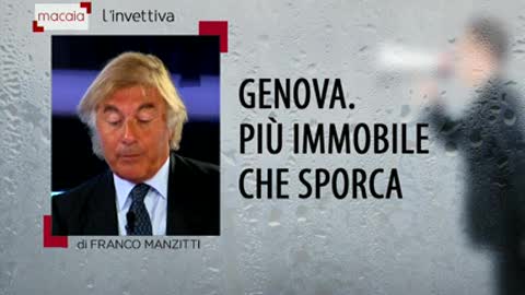 L'invettiva di Manzitti a Macaia: Genova più immobile che sporca