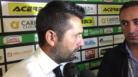 Bjelica si complimenta con lo Spezia dopo il successo col Perugia