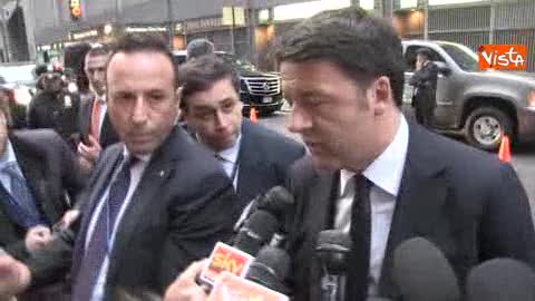 Renzi a New York: 