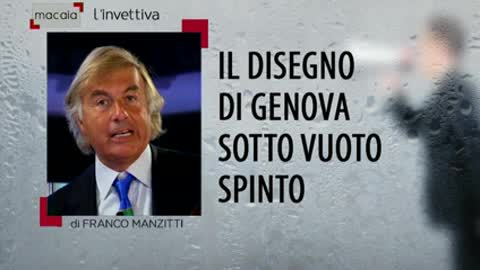 Macaia, l'invettiva di Franco Manzitti: il disegno di Genova sotto vuoto spinto