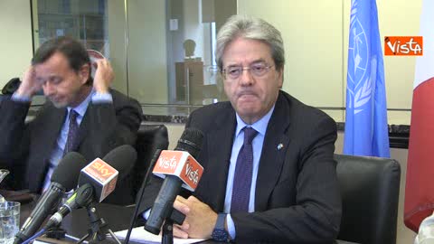 Gentiloni: 