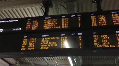 Reportage, treni: la dura vita del pendolare da Genova a Milano