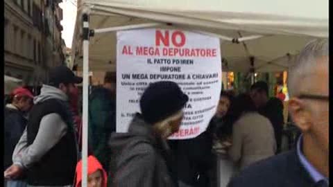 Chiavari, raccolta firme contro il maxi depuratore