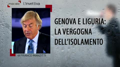 L'invettiva di Manzitti a Macaia: Genova e Liguria, la vergogna dell'isolamento