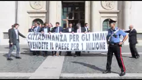 Protesta contro Ius Soli, lega: 