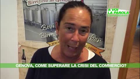 A voi la parola - Genova, come superare la crisi del commercio?