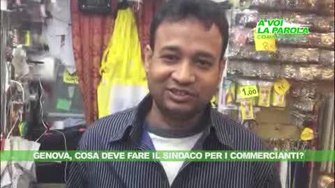 A voi la parola - Genova, cosa deve fare il sindaco per i commercianti?